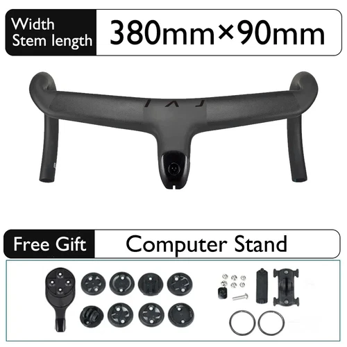 Carbon Full Internal Cable Routing Road Bike Integrated Cockpit Di2 Handlebar - Picture 7 of 43