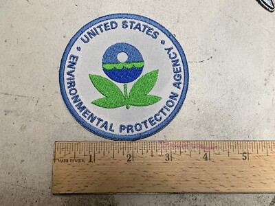 CUSTOM MADE Embroidered Environmental Protection Agency Patch