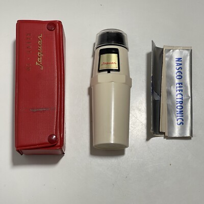 Vtg Nasco Jaguar Eectric Shaver Minimalist Mid Century Modern Style Artifact