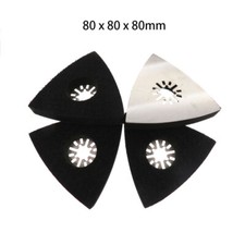 80mm Sanding Pad Multi-Tool Triangle Backing Pad Sander Attachment Pad Hook Loop