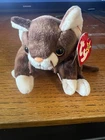 Vintage Ty Beanie Baby Pounce The Cat August 1997 Retired Mint FREE SHIPPING