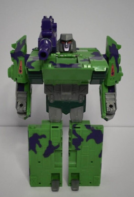 Vintage 1992 Transformers G2 Megatron  Green Tank Takara Hasbro
