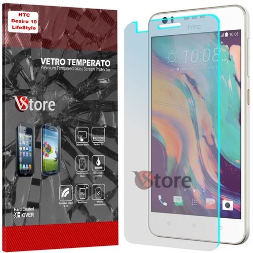 2 Tempered Glass Screen Protector For HTC Desire 10 Lifestyle 5.5" Protect