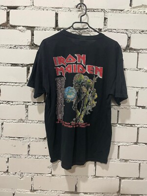 IRON MAIDEN Tシャツ GILDAN ブラック Iron Maiden Vintage Style Band