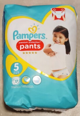 Pampers Premium Protection Pants Größe 5 (12-17 kg) - 17 Stück- Originalverpackt