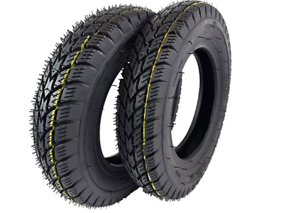 Pair of 3.00-8 (300x8) Mobility Scooter, Wheelchair Tyres (Good Care)