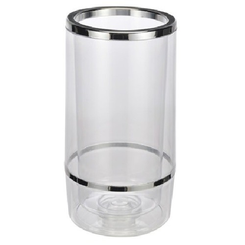 Double Walled Beverage Cooler Wine Cooler Plastic Bottle Cooler Wine