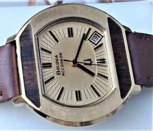 Bulova Accutron 1973 Stimmgabeluhr 41mm Große Revision Kal. 2181 Uhrwerk Datum - Bild 11 von 17