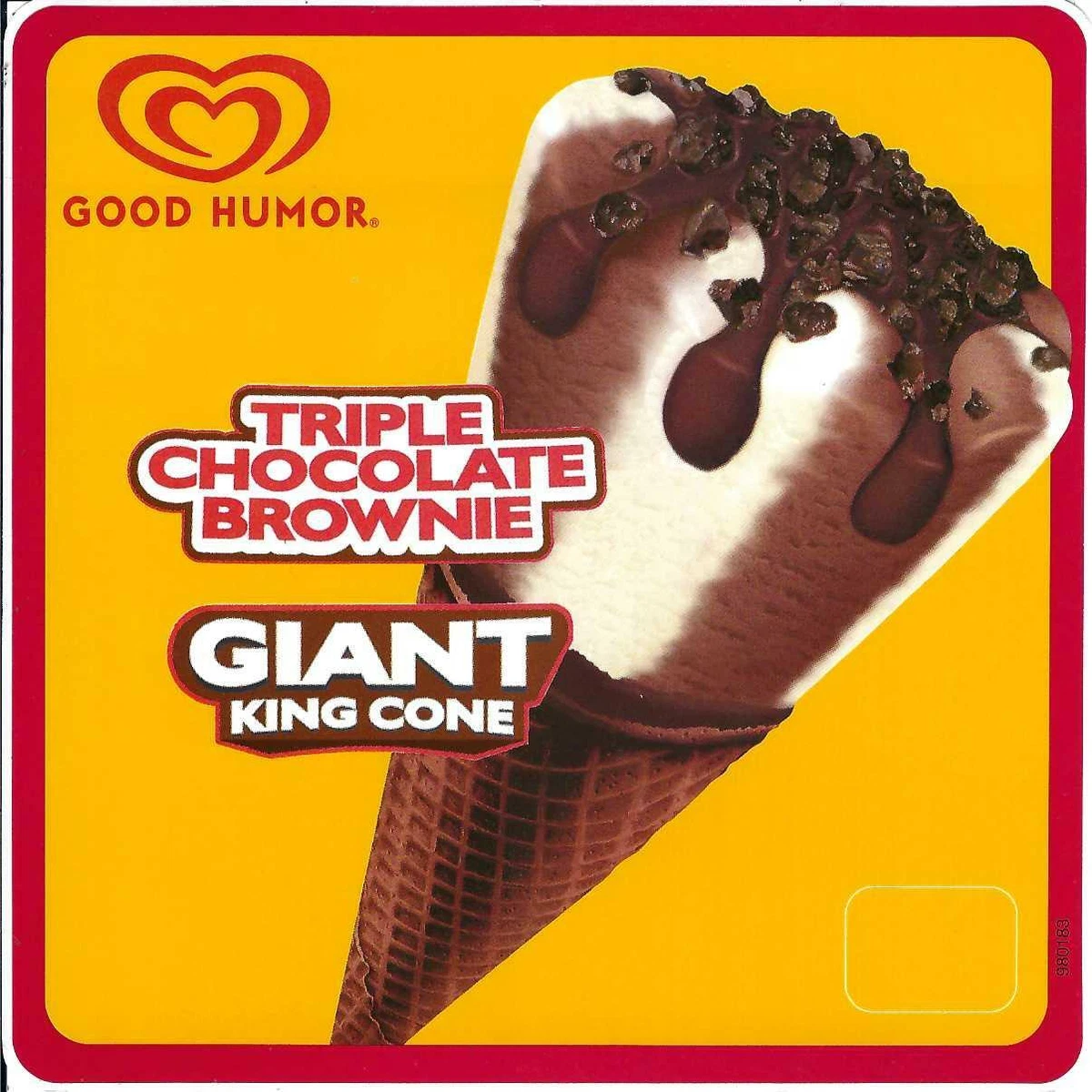 Good Humor, Giant King Cone Vanilla Chocolate, (12 Count) , 60 OFF