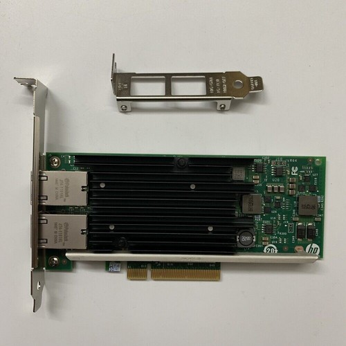 New HP 561T Ethernet 716591-B21 717708-001 10GB 2-PORT Network Card X540-T2 - Afbeelding 3 van 5