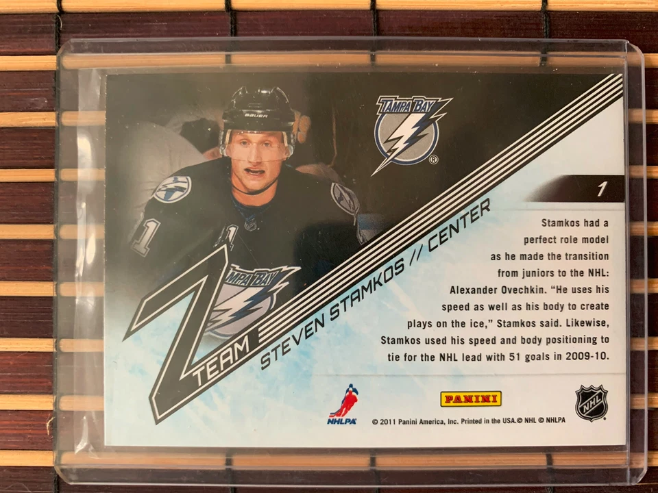 2010-11 Panini Zenith Steven Stamkos Z Team NM-MT #1 - Image 2 of 2