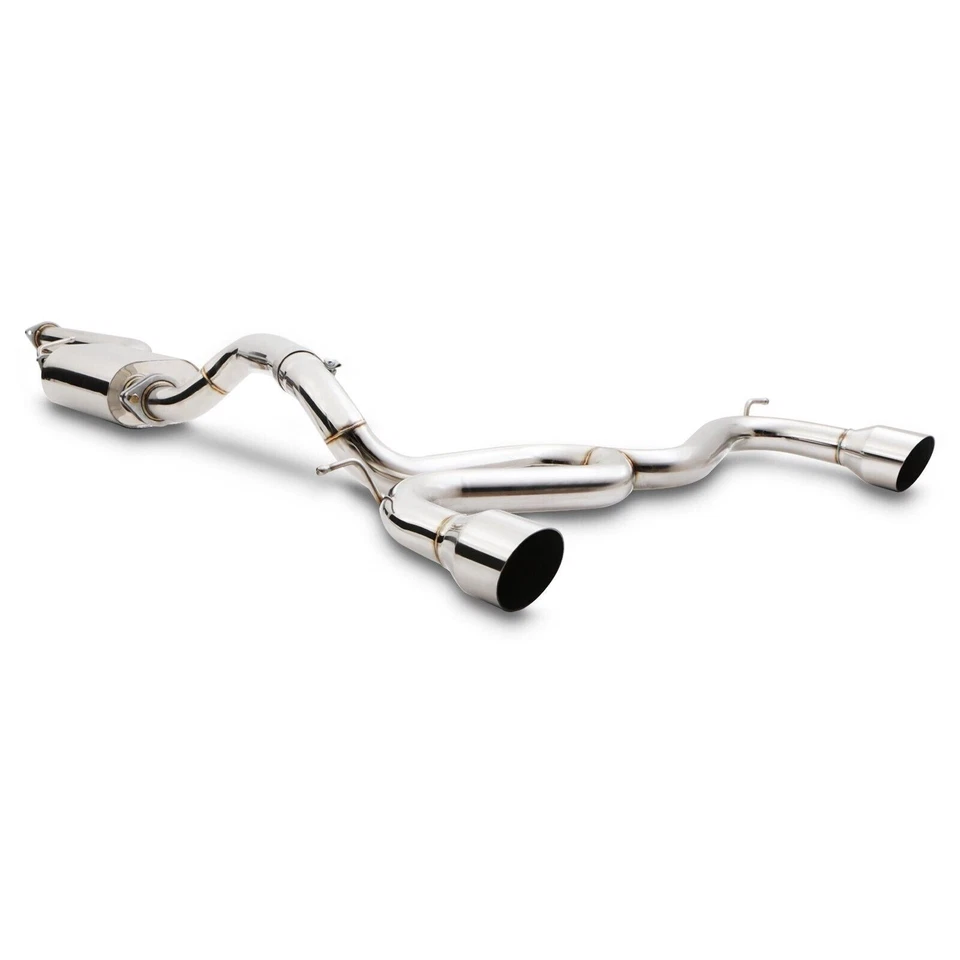 SISTEMA DI SCARICO POSTERIORE CAT SILENZIATO ACCIAIO INOX PER FORD FOCUS MK2 ST 225 04-11