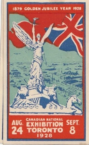 Canadian National Exhibition 1928 Stickers