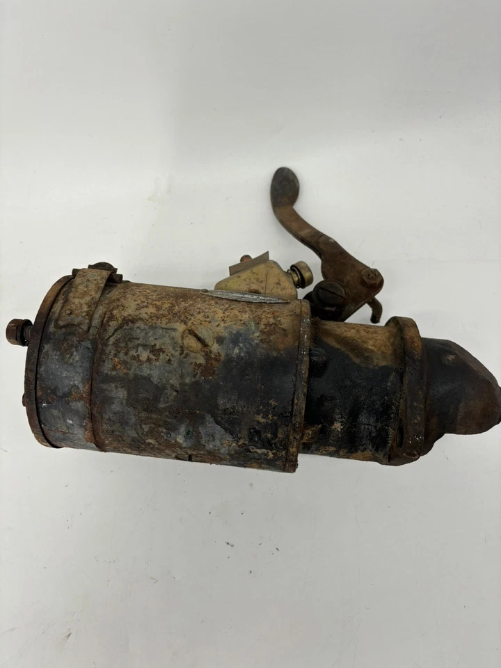 1939 Oldsmobile G39 Starter Motor Series 70 Delco 1107007 6 Volt w/ AST Trans - Image 3 of 4