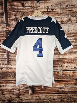 Dallas Cowboys Dak Prescott Nike Sewn Jersey On Field Double Stars Unisex 