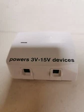 Invue DNPB26W  3V Or 15 V Power Box - White, Barely Great Shape/#D14