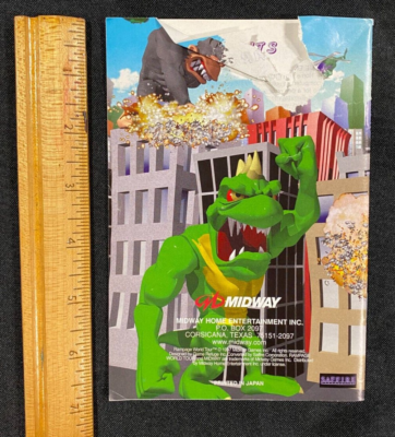 1997 Rampage World Tour Nintendo 64 Instructions Manual NH 10523
