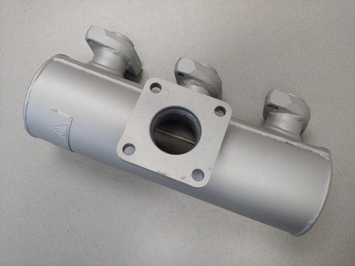 NICE USED ORIGINAL GENUINE GILLET PORSCHE 930 EXHAUST THERMAL REACTOR 1975-78 #7 - Picture 3 of 8