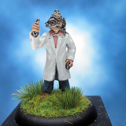 Colin Macleod painted miniature, Steampunk Steve Jackson Games. - Afbeelding 1 van 2