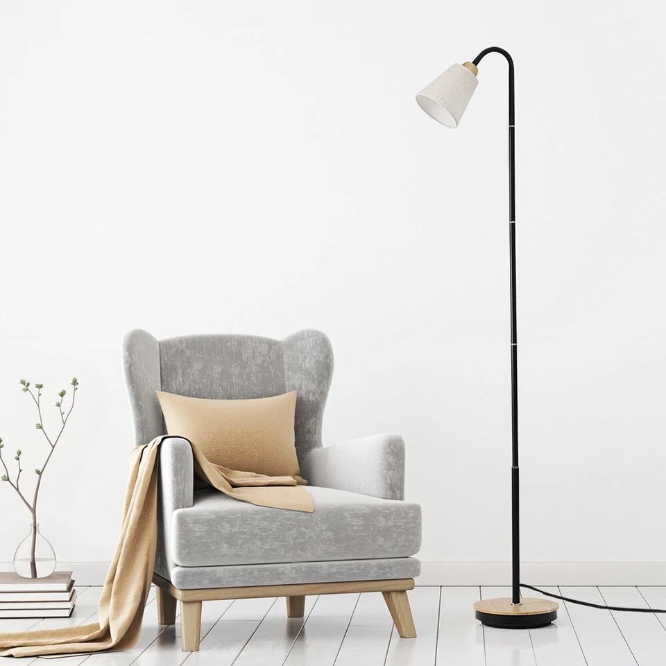 Lámparas de Pie Ajustables Luz Lámpara de Pie Lectura Oficina Salón Iluminación Foto 2 de 4