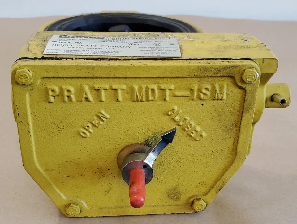 *PREOWNED* Pratt Monoflange MKII 6" Iron Wafer Butterfly Valve 150Psi + Warranty - Image 3 of 4