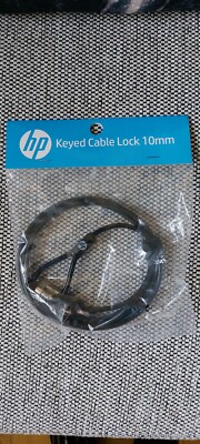 HP Kabelschloß, T1A62AA Keyed Cable Lock, Kabelschloss 1,8m, Original HP