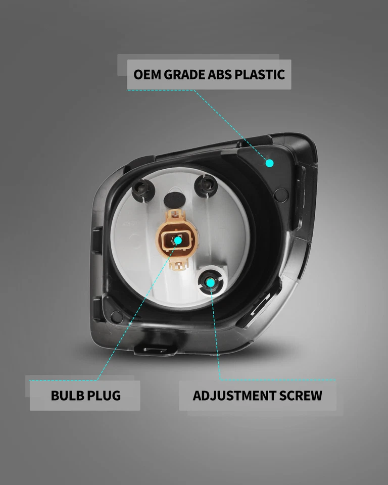 Kit de interruptor de luces antiniebla transparentes para parachoques GMC Canyon 15-20 izquierda+derecha Foto 4 de 4