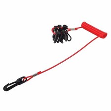 Sea-Dog 420496-1 Kill Switch 10 Key Universal Lanyard