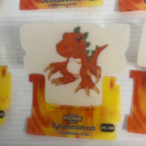 Digimon Digi-Clix Pop Up Cards x 26 Bulk Lot Tazo Retro Vintage Collectible - Picture 18 of 24