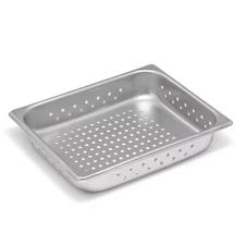 Vollrath 30223 Super Pan V Half Size x 2.5" D Perforated Food Pan
