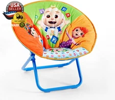 Cocomelon Saucer Chair, Relaxing, Foldable, Polyester