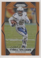 2017 Panini Prizm Orange Prizm 102/275 Tyrell Williams #24 l5w