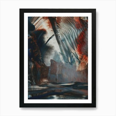Schatten an der Wand Kunstdruck gerahmt Wandbild Poster Leinwanddruck Bild