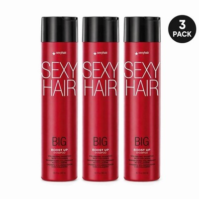 Sexy Hair Big Boost Up Volumizing Shampoo 10.1 oz (3 PACK)