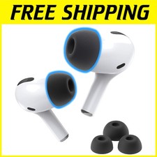 AirPods Pro Memory Foam Ear Tips 3.0 - 3 Pairs, Black