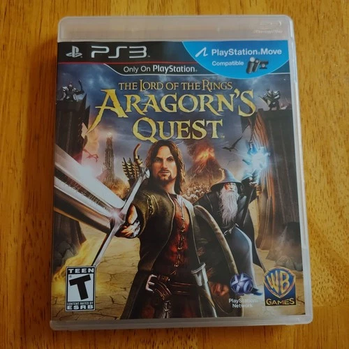 Lord of the Rings Aragorn's Quest 2010 PS3 Game CIB Complete w/ Manual LOTR