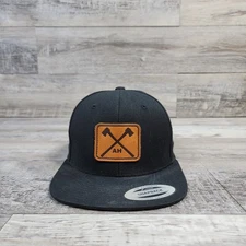 Axe Tree Cutting  Hat Cap Adult Men's Adjustable Snapback Casual Fishing Hunting