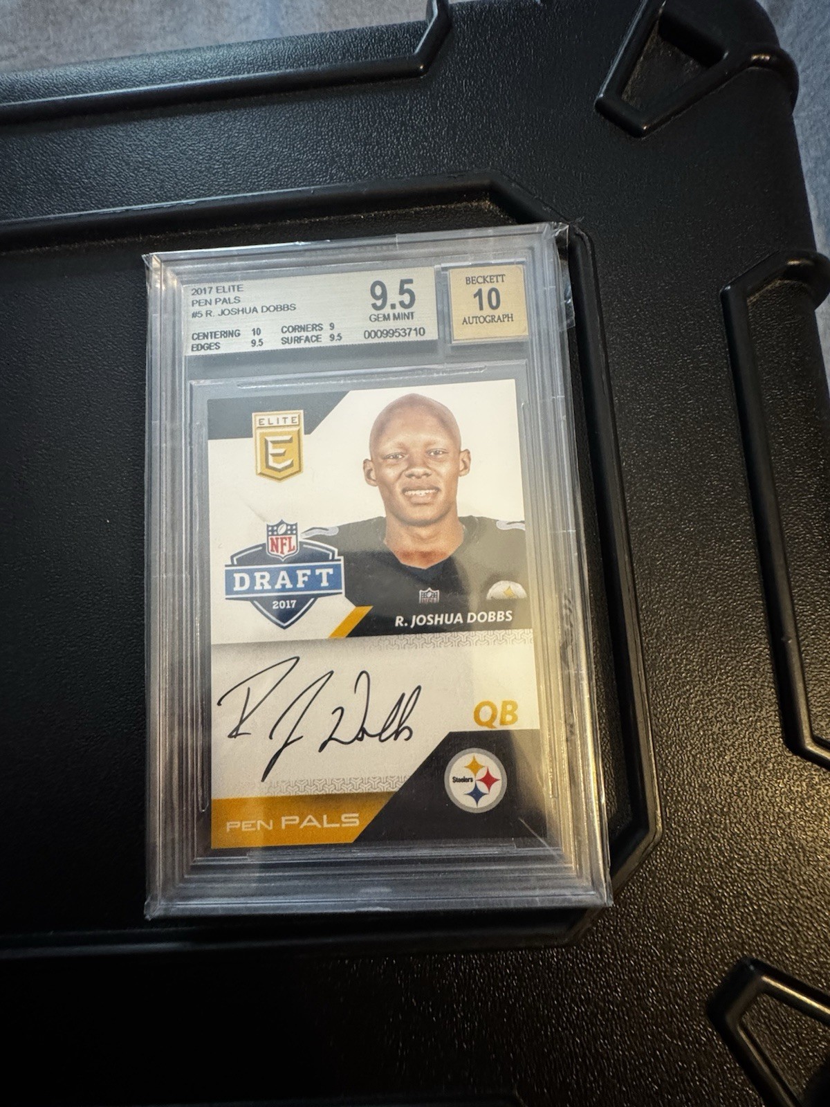 Joshua Dobbs Panini Donruss Elite Pen Pals Autographs #JD Base