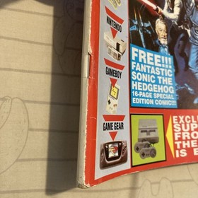 Mean Machines 16 (UK) Super Rare with Sonic Preview Comic #1 Still Attached!