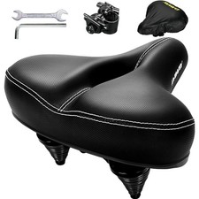 Fahrradsattel XL breiter Komfort Memory Foam ...