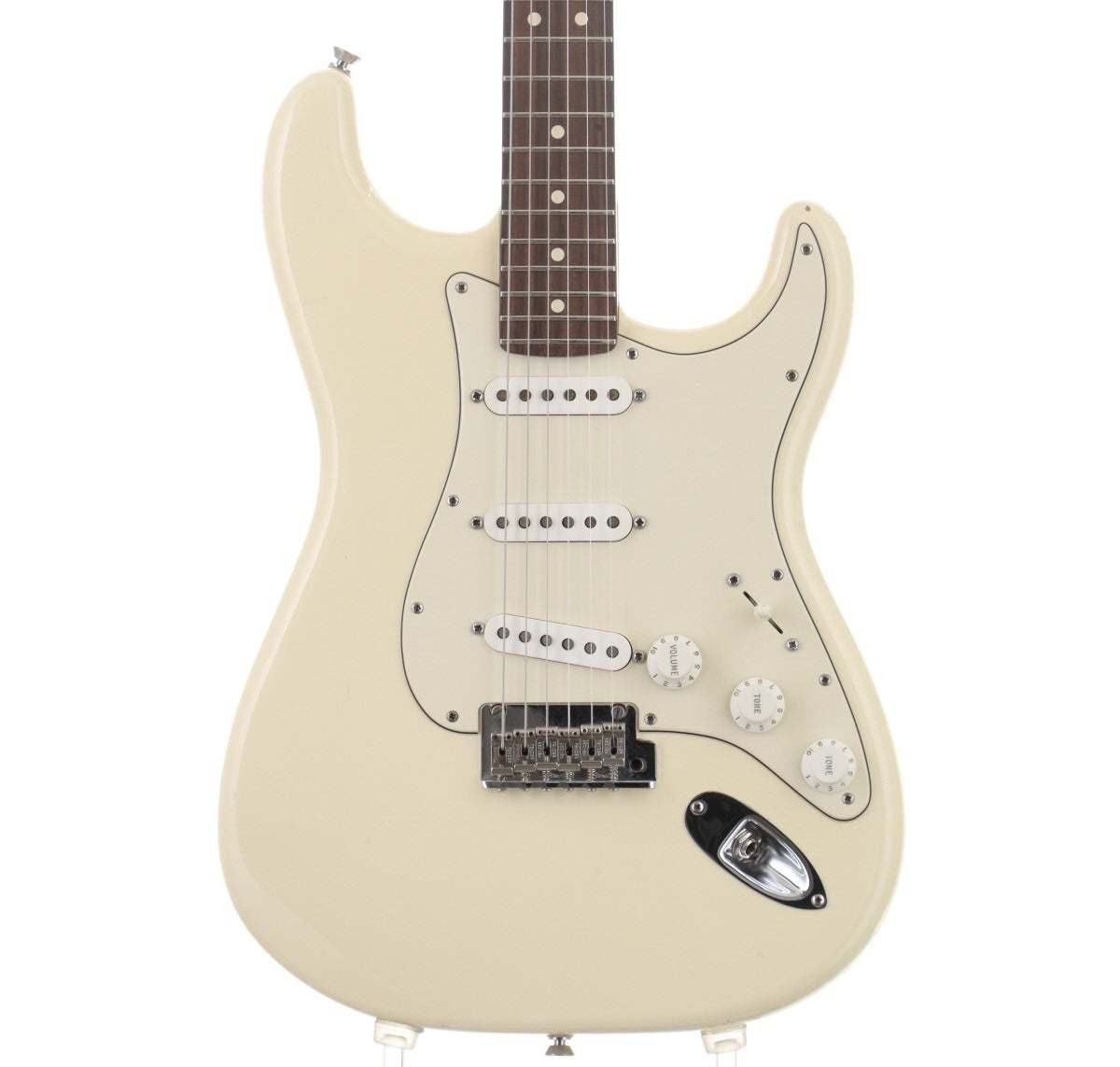 Fender American Standard Stratocaster Olympic White Used Electric Guitar 2011