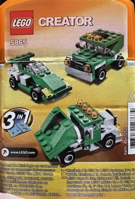 LEGO CREATOR 5865  Mini Dumper 3 In 1 In Box With All Pcs w Book EUC