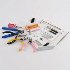 Complete tools, parts and accessories set for Zippo lighters Repair restoration