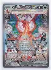 Charizard ex 223/197 Illustrazione Speciale Rara Fiamme Ossidiana Pokemon Holo NM