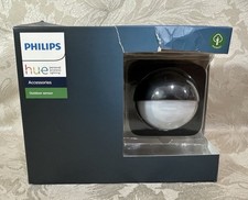 Philips Hue Accessories Outdoor Motion Sensor Kit Smart Lighting - NEW