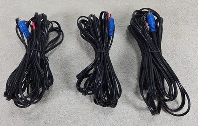 Bose Lifestyle Acoustimass System Speaker Cables - Set of 3 RCA to Bare Wire