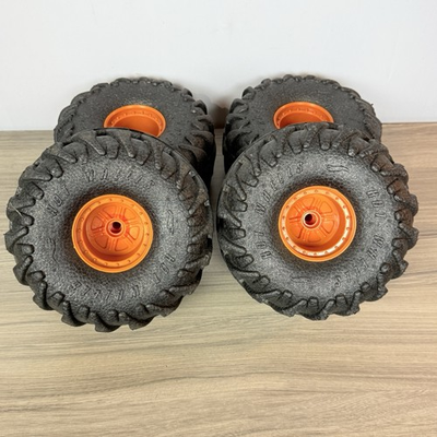 #ad #ad New Bright Hot Wheels RC Tiger Shark 1:6 Replacement 9quot; Wheels Huge Foam Tires $29.99