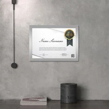 A3 PVC Magnetic Picture Frame Creative Transparent File Display Frame Sign GFYL