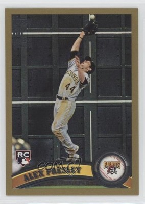 2011 Topps Update Gold 96/2011 Alex Presley #US148 Rookie RC 4r2