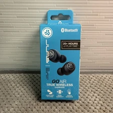 BRAND NEW JLab Go Air True Wireless Bluetooth Earbuds and Charging Case-Black